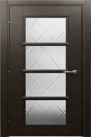 Стекло с алмазной гранью для дверей