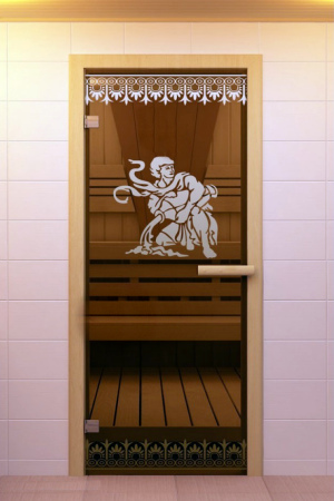 Стеклянные двери для бани и сауны