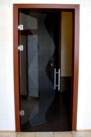 Стеклянные межкомнатные двери, стеклянные входные двери