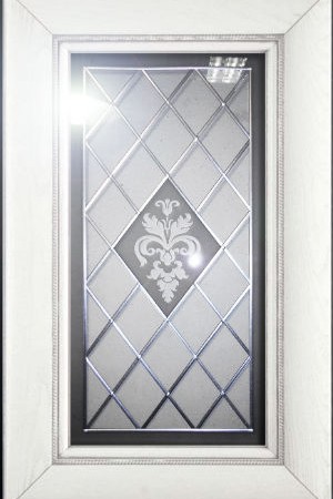 Стекло в кухонных и мебельных фасадах.