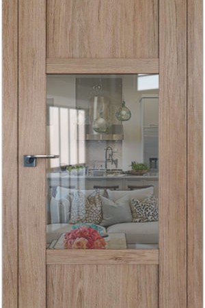 Бесцветное стекло для межкомнатных дверей