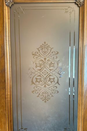 Прямые стекло в  межкомнатную дверь 