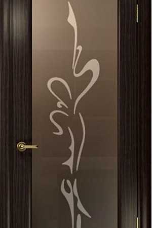 Бронзовое стекло для дверей