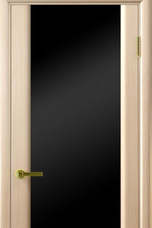 Черное стекло для межкомнатных дверей 