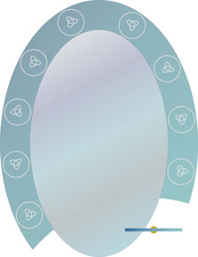 Зеркало Кокошник