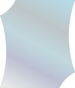 Фигурные зеркала.