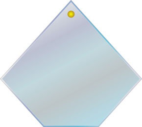 Фигурные зеркала.