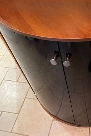 Алмазная грань на гнутом стекле