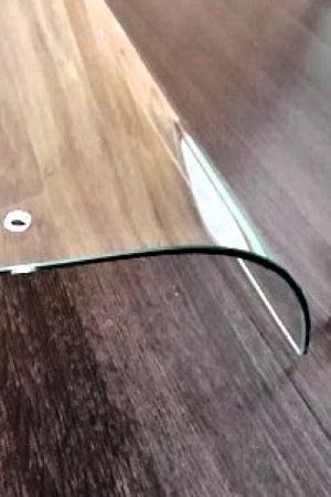 ГНУТОЕ СТЕКЛО С ПРЯМОЙ ЧАСТЬЮ