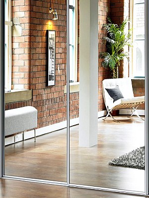 ДВЕРИ ШКАФА КУПЕ ЗЕРКАЛЬНЫЕ