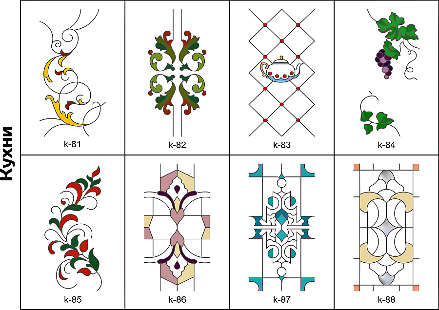 Лаковый витраж