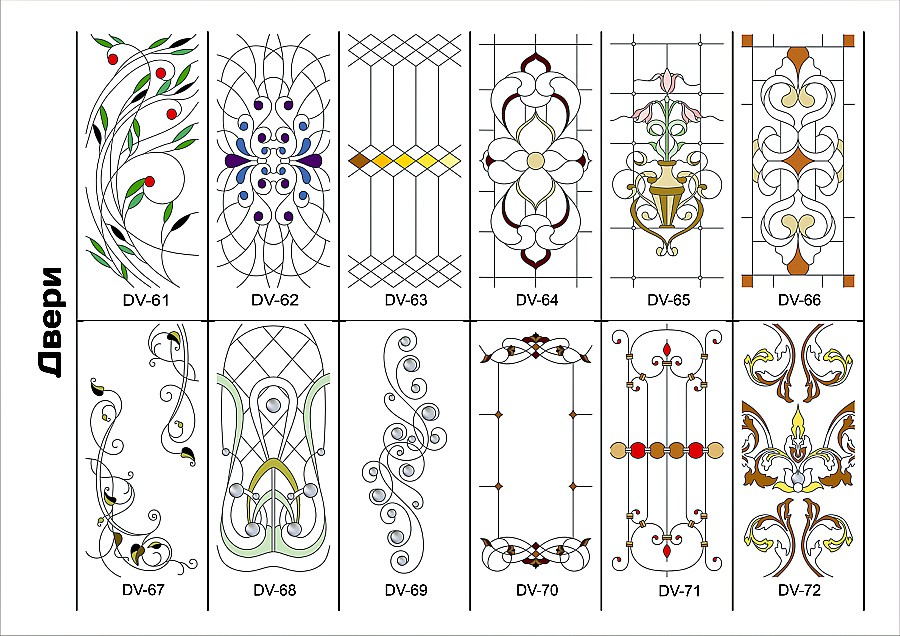 Лаковый витраж
