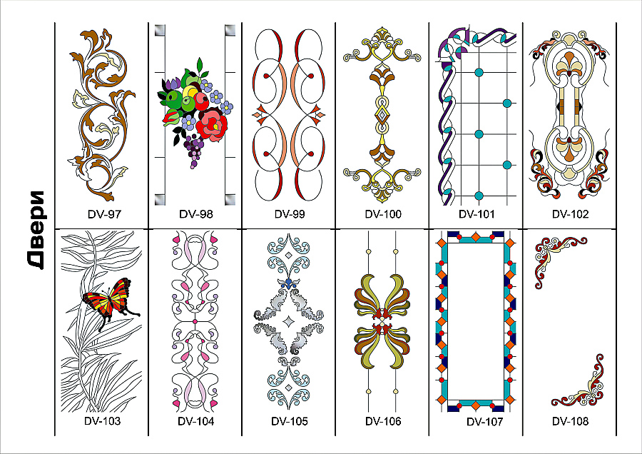 Лаковый витраж