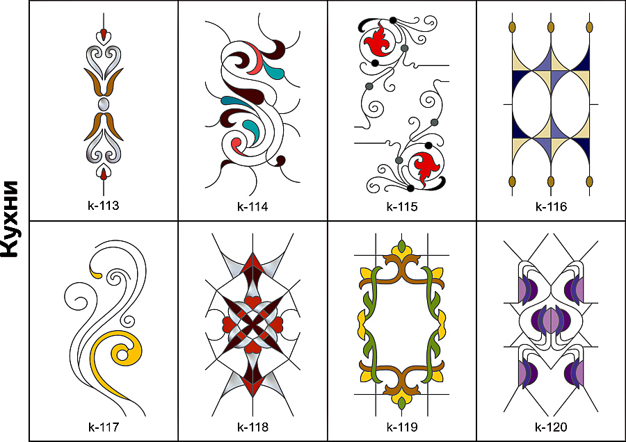 Лаковый витраж