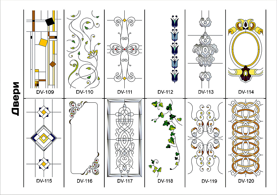 Лаковый витраж