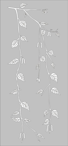 Стекла с матировкой