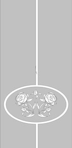 Матовый витраж: МФ-Цветы001