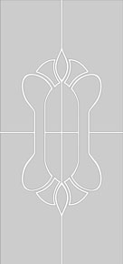 Матовый витраж: МФ-Дверь005