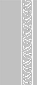 Матовый витраж: МФ-Орнамент004