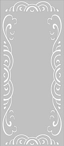 Стекла с матовым рисунком