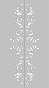 Матовый витраж: ШК-107