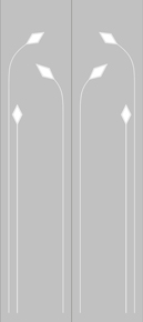 Матовый витраж: ШК-2