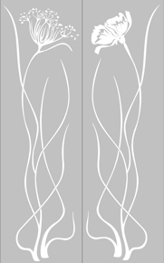 Матовый витраж: ШК-60