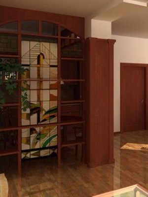 Полимерный витраж