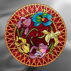 Полимерный витраж