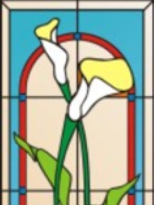 Полимерный витраж