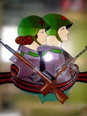 Полимерный витраж