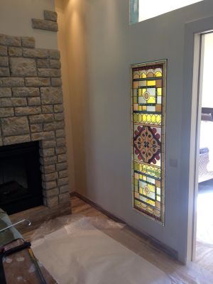 Полимерный витраж