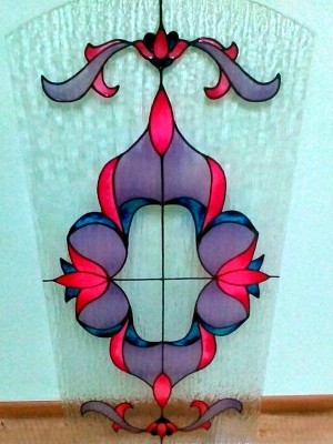 Полимерный витраж