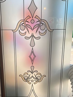 Витраж пленочный