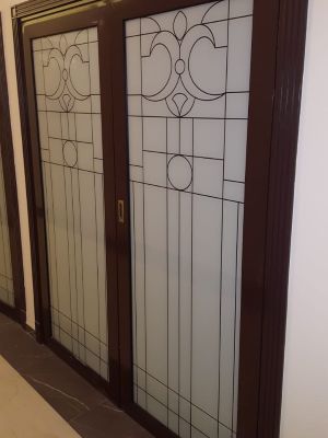 Витраж с фотопечатью