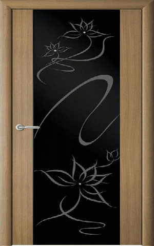 Пескоструйный матовый рисунок.