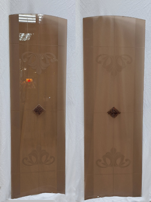 Стекло для двери