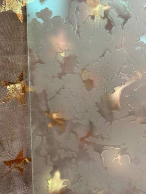 Рифленые стекла Острова бесцветное