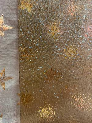 Декоративное стекло Диамант бронза