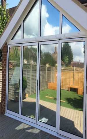 Стекло с зеркальным напылением