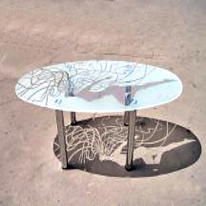 Стеклянные столешницы