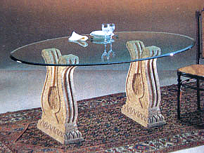 Стеклянные столешницы