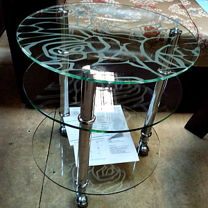 Стеклянные столешницы