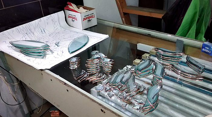 Цветные витражи тиффани