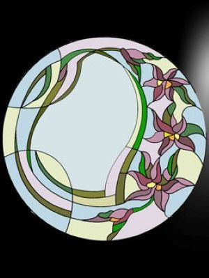 Витражи на зеркалах